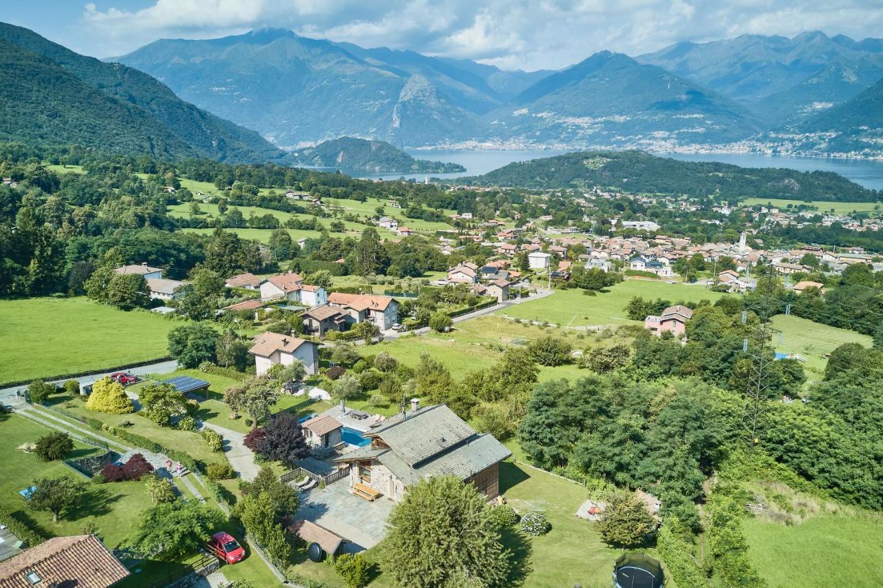 Chalet Con Piscina E Vista Panoramica 科利科 外观 照片