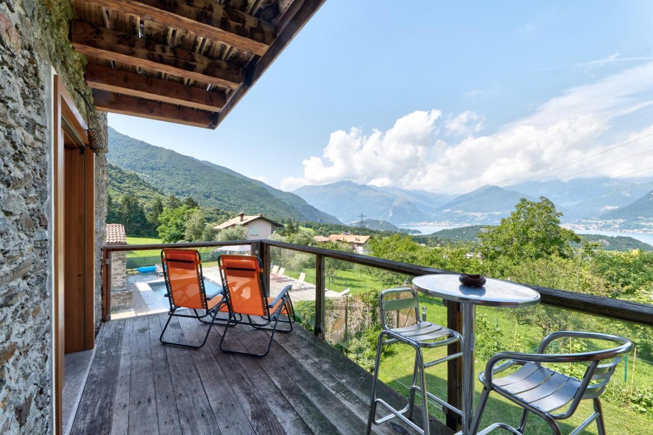 Chalet Con Piscina E Vista Panoramica 科利科 外观 照片